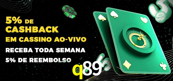Promoções do cassino ao Vivo q89